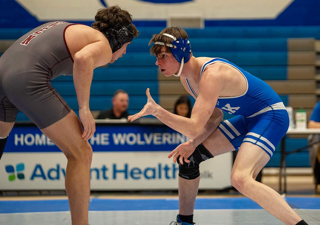 Polk County's Carson Bell (Caleb Russell photo)