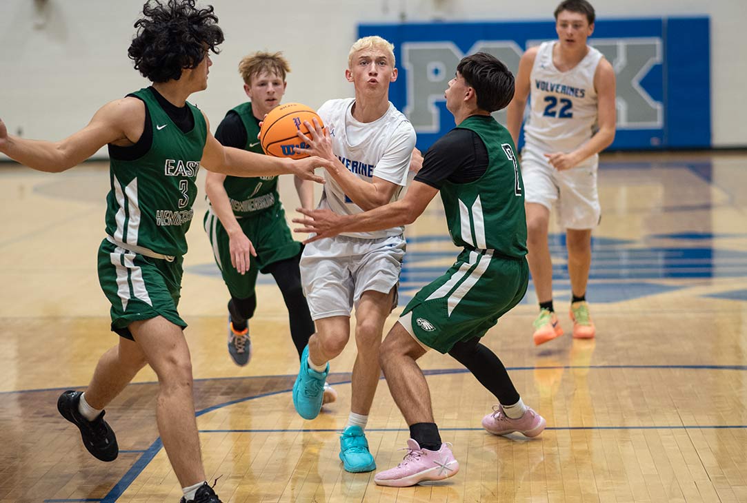 Polk County's Brennan Oates had 10 points in Monday's game