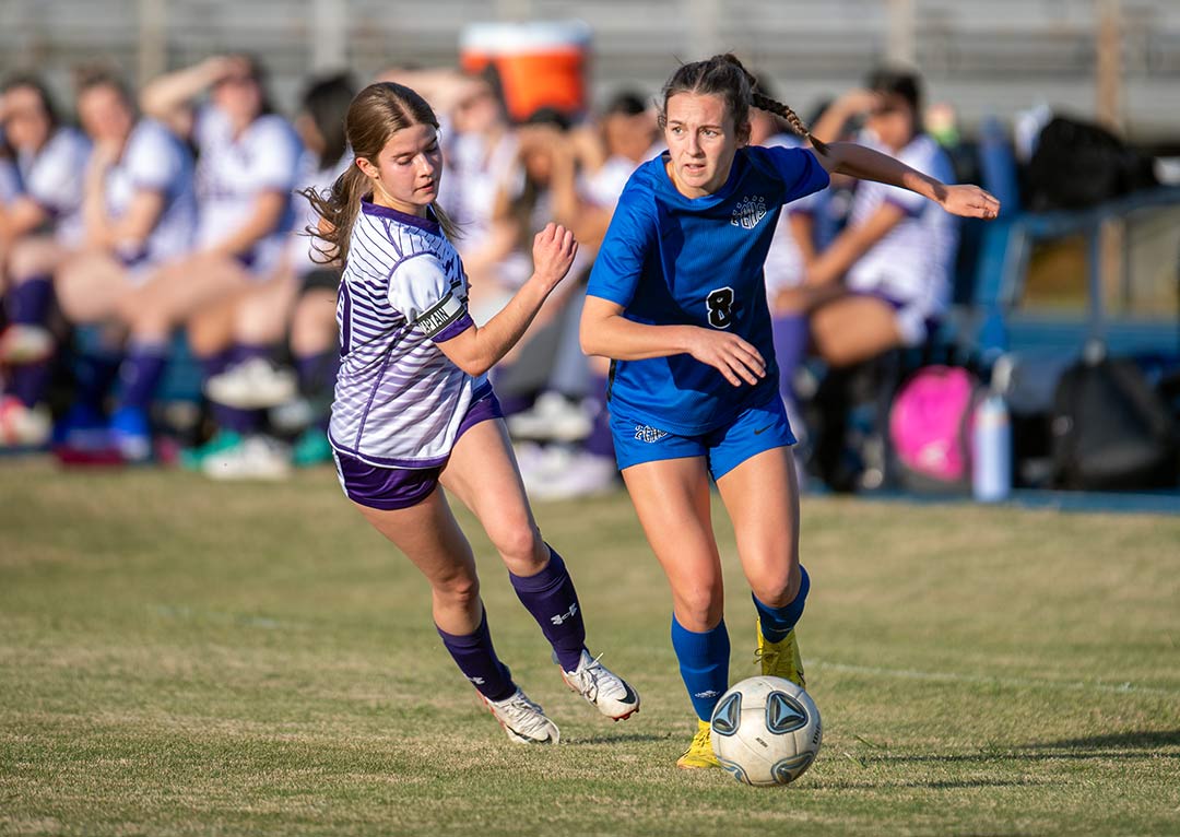Polk County's Charley Dusenbury had a goal and assist in Tuesday's victory